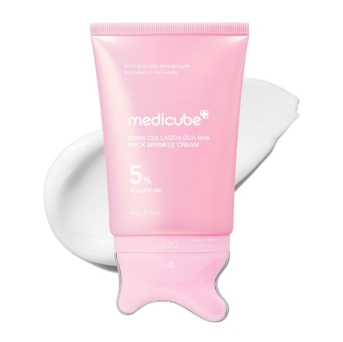 PDRN Collagen Neck Cream with Gua Sha Massager